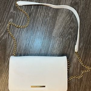 WHITE ALDO CLUTCH